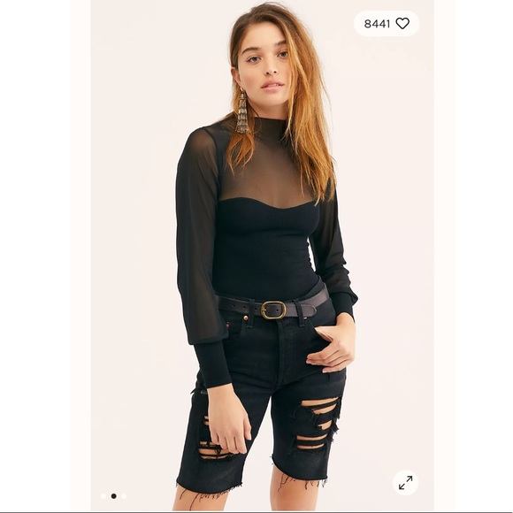 Free People Light Up Layering Top - Grey - Picture 4 of 13